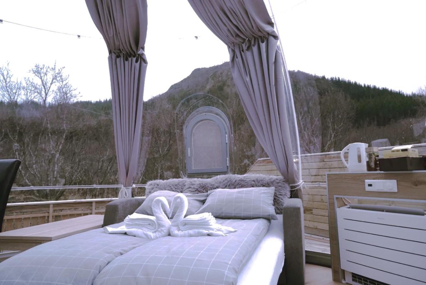 Gravdal  Banpim Hillside Lofoten With Jacusszi מראה חיצוני תמונה